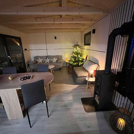 Domcek Pod Vezami S Virivkou A Grilom, Pri Termalnom Kupalisku Apartman Liptovský Ján Kültér fotó