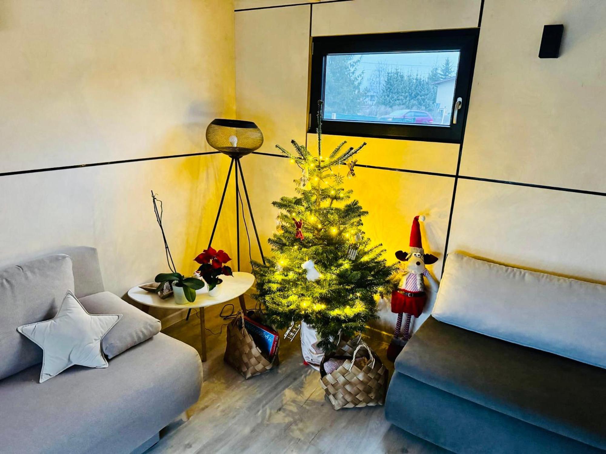 Domcek Pod Vezami S Virivkou A Grilom, Pri Termalnom Kupalisku Apartman Liptovský Ján Kültér fotó